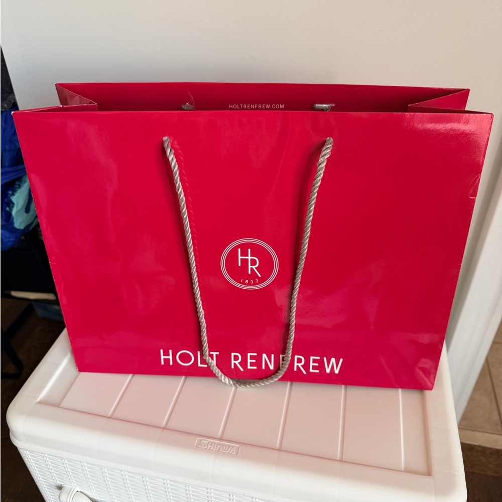 HOLT RENFREW Pink Shopping Gift Bag